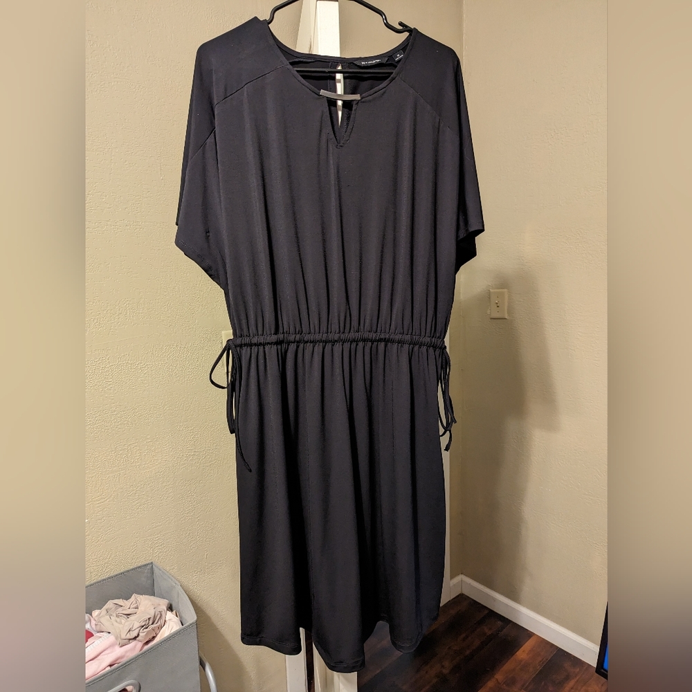 All black dress